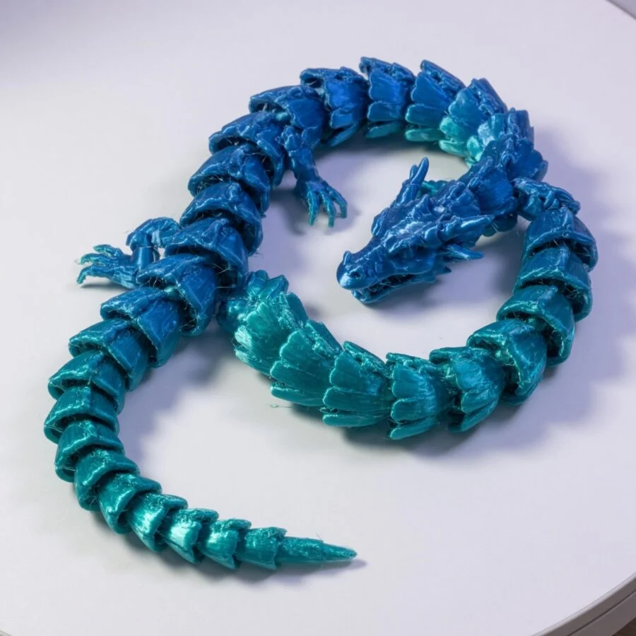 Articulated flexi dragon 3D print