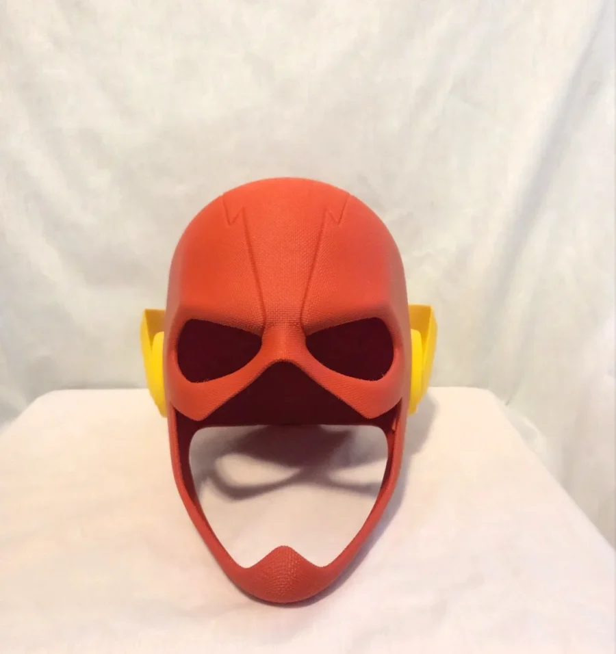 The Flash Helmet (Textured) - real print